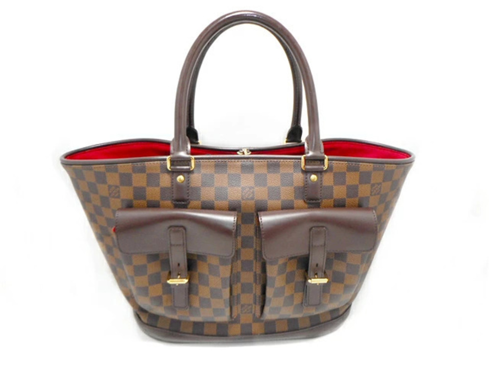 LOUIS VUITTON Bag Manosque Tote Damier